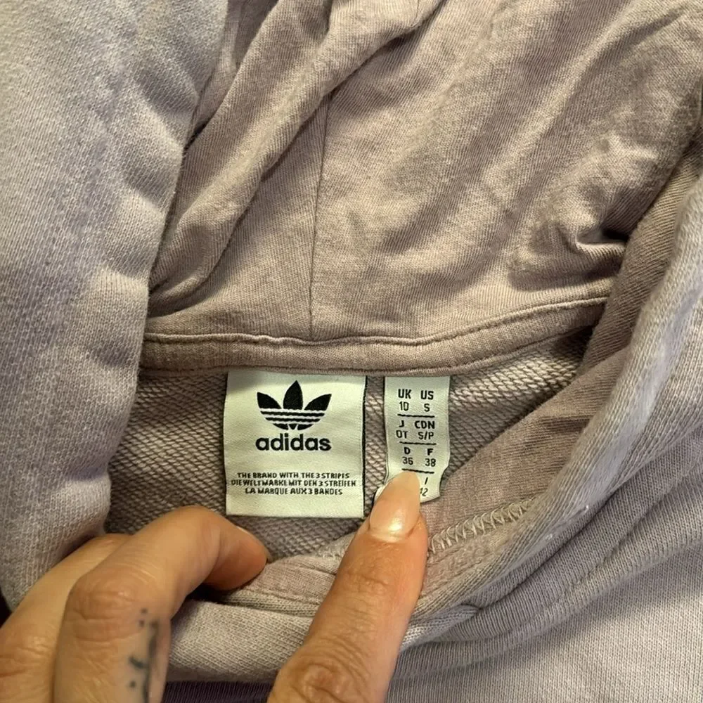 Adidas cropped sweatshirt